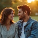 Geheim Sexcontact België: Spannende Avonturen in Vlaanderen Twee mensen delen een intiem moment op een houten bank