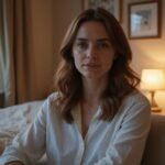 Een vrouw in een comfortabele stoel spreekt zelfverzekerd in het Nederlands